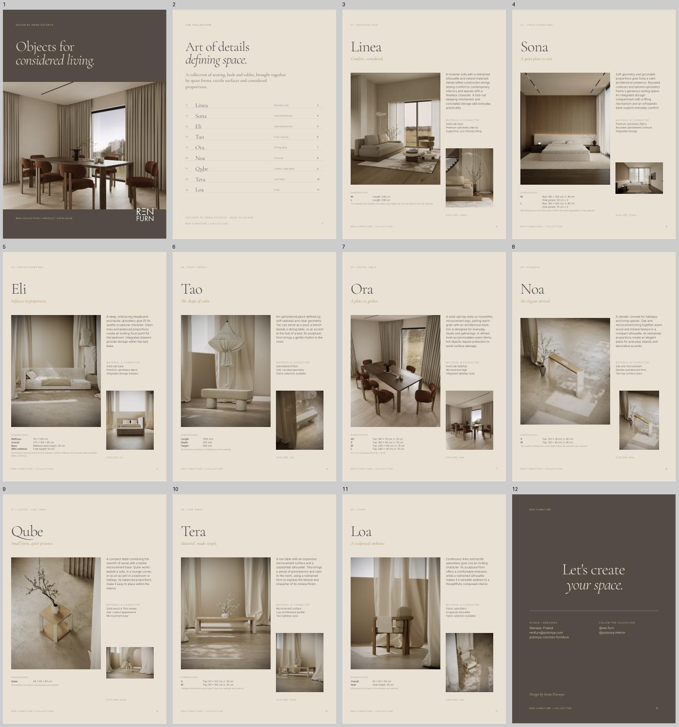 Ren Collection Catalogue Preview